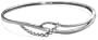 14k White Gold Diamond Journey Bangle Bracelet (1/3 cttw, H-I Color, I1 Clarity)