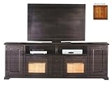 IMAGE OF Eagle Industries 75590PLHG 90 in. Thin Entertainment Console - Havana Gold