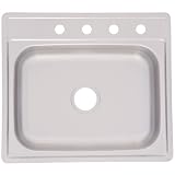 Buy FrankeUSA FSS604NB Single Bowl Stainless Steel 35x22in. Topmount Sink by Franke