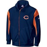 Chicago Bears Full Zip Apollo Player 2008 Sideline Hoodie Hooded Sweatshirt Jacket Hoodie