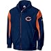 Chicago Bears Full Zip Apollo Player 2008 Sideline Hoodie Hooded Sweatshirt Jacket Hoodie