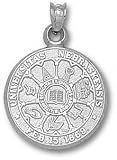 Nebraska Cornhuskers Solid Sterling Silver Seal Pendant
