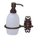Baldwin Hardware Accessories 3630 XXX Baldwin Alsace Series Wall Mount Soap Dispenser Polished Brass