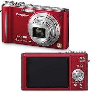 Panasonic Lumix DMC-ZR3 14.1 MP Digital Camera with 8x Optical Image Stabilized Zoom and 2.7-Inch LCD (Red)