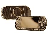 PlayStation Portable 3000 (PSP-3000) Skin - NEW - CARBON FIBER system skins faceplate decal mod