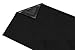 Guardian Platinum Series Indoor Wiper Floor Mat, Rubber with Nylon Carpet, 3'x4', Black
