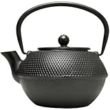 Primula Black Hammered 40 Ounce Cast Iron Teapot