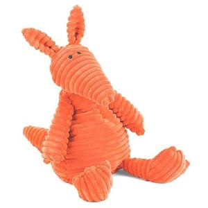 Plush Cordy Roys Orange Aardvark 15 by Jelly Cat