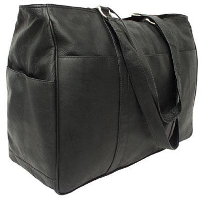 Piel Women's Large Business Tote (Black) Piel Women's Large Business Tote (Black)