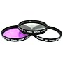 Zeikos ZE-FLK55 55mm Multi-Coated 3 Piece Filter Kit (UV-CPL-FLD)
