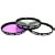 Zeikos ZE-FLK55 55mm Multi-Coated 3 Piece Filter Kit (UV-CPL-FLD)