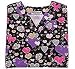 Medical Uniforms Midnight Hearts V-Neck Top - (XS-3X) SIZES RUN LARGE