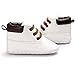 Voberry® Baby Boy's Girl's Warm Snow Short Boots First Walkers Shoes Sneaker (12~18Month, white)