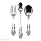 Oneida Brahms Child & Baby Flatware 3 Piece Baby Set Flatware