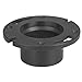 3 inch or 4 inch Hub ABS Flush Closet Flange with Pipe Stop (5853)