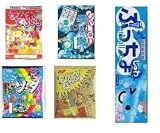 Taste of Japan #5 (5 Items) : Cola, Frizzly Soda, Sour Lemon &
Ramune Japanese Candy Sampler : Over 10 Flavors or Shapes