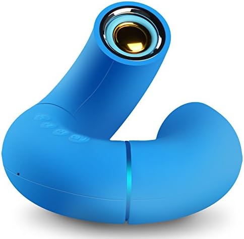 Sumsonic LLX0463 Portable Wireless Bluetooth Mobile Speaker with Unique Twist Deisgn and 5 Hour Playtime, Works for iPhone, iPad, iPod, Blackberry, Nexus, Samsung and other Smart Phones and Mp3 Players, Rechargeable Battery for Indoor &amp; Outdoor Use (Blue)