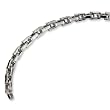 Polished Stainless Steel Necklace - 20 Inches