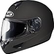 HJC Solid Men's CL-16 Sports Bike Racing Motorcycle Helmet - Matte Black