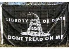 3ft. x 5ft. Black Culpeper Flag - Super Polyester