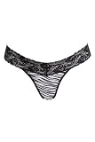 Torrid Plus Size Black and White Zebra Thong