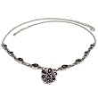 Necklaces Silver Amethyst Gemstone Jewelry 19.5 inches