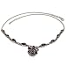 Romantic Valentine Gift Silver Peridot Necklaces 19.5 inches (gnklc306)