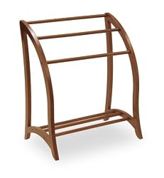Winsome 94036 Walnut Beechwood QUILT RACK