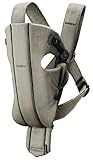 BABYBJเธถRN Baby Organic Original Carrier, Walnut