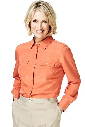 Classic Collection Epaulettes Blouse
