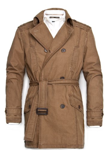 H.E. Homini Emerito Mens Trench Coat