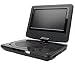 MEDION E72010 portabler DVD-Player mit 2 7" (18cm) TFT Displays + USB + Kartenleser + Divx und MPEG4 kompatibel + Befestigung f�r die Anbringung im Auto