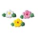 Lucks Dec-Ons Leafed Flower Charms, 378 pk
