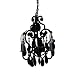 Tadpoles Three Bulb Chandelier in Black Onyx