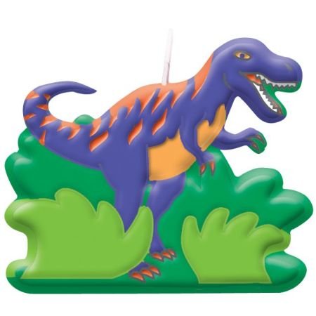 Prehistoric Dinosaurs Mini Cake Candles 6ct