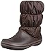 crocs Women's Winter Puff Boot Wom Snow Boot, Espresso/Espresso, 8 M US