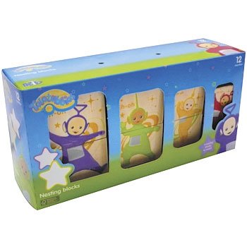 Childrens Toyshop  Toys : Wooden Nesting Teletubbies