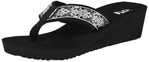 Teva Women's Mush Mandalyn II Wedge Flip-Flop (Pack of Two)