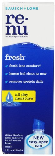 Bausch & Lomb ReNu Multi-Purpose Solution with Hydranate, 4 Ounce Bottle