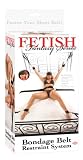 Fetish Fantasy Bondage Belt Restraint System, Black