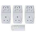 Eagle 3 Way Wireless Remote Control Plug-In Switch