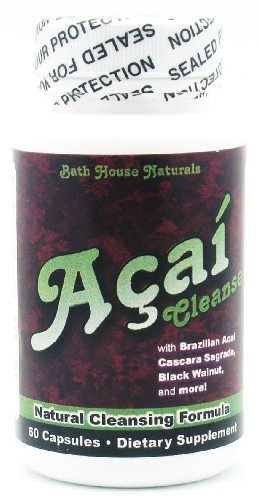 41rbzlL82dL Check Out Acai Berry Cleanse with Acai Berry Colon Cleanse Detox, Natural Cleansing Formula 60 Capsules for $19.95
