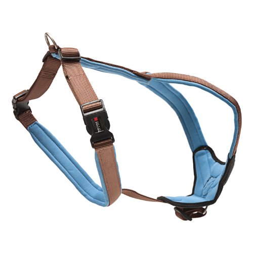 Wolters Cat&Dog Professional Comfort 62060 Geschirr Gr.2 40-45cm x 25mm tabac/hellblau Preisvergleich