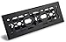 Accord AMFRBLV414 Floor Register with Victorian Design, 4-Inch x 14-Inch(Duct Opening Measurements), Matte Black