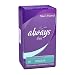 Always Pantiliner Thin, Regular, Wrapped, Unscented, 60-Count Packages (Pack of 12)