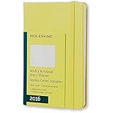 Moleskine 2016 Weekly Notebook, 12M, Pocket, Hay Yellow, Hard Cover (3.5 x 5.5)