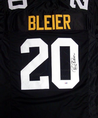 Rocky Bleier Autographed Pittsburgh Steelers Jersey PSA/DNA