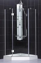 DreamLine SHEN-2038388-01 NEO 3/8-inch Glass Thickness Shower Enclosure