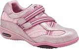 Stride Rite Infant Girls' TT Pandora Slip-on Shoes,Sugar Pink/Silver/Plum,7.5 W