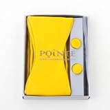 Yellow Silk Self-tie Bow Ties For Men Handkerchiefs Cufflinks With Gift Box BT1021 Yellow Silk Self-tie Bow Ties For Men Handkerchiefs Cufflinks With Gift Box BT1021